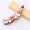 Hairgrip, hair accessory, crystal, ponytail, Korean style