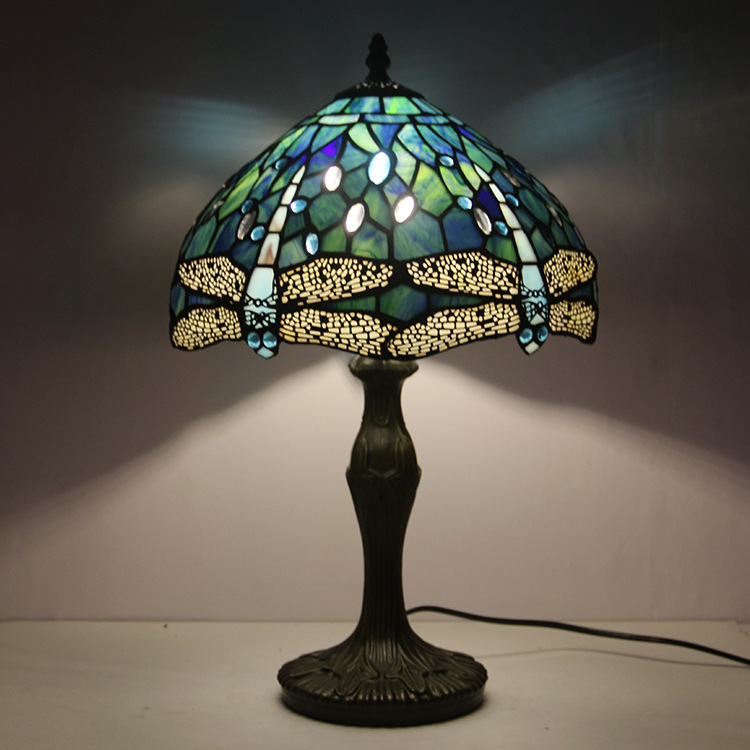 Huiyuan Tiffany Lamp Dropshipping Tiffany Dragonfly Hotel Room Bedside Eye Protection Lamp Restaurant Decorative Table Lamp Huiyuan Tiffany Lamp Dropshipping Tiffany Dragonfly Hotel Room Bedside Eye Protection Lamp Restaurant Decorative Table Lamp