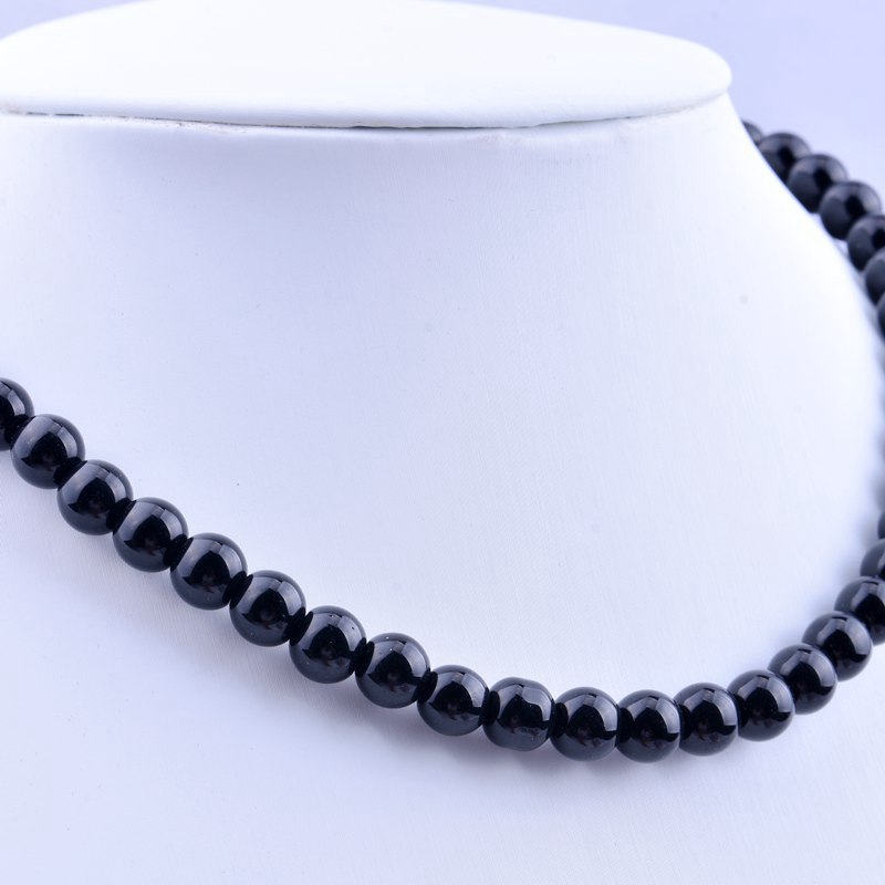 블랙 목걸이