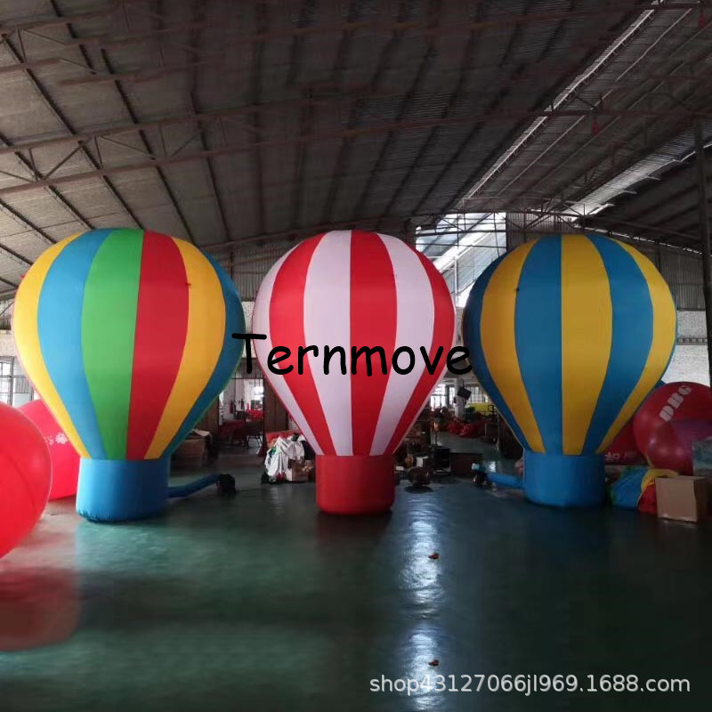 充气热气球广场庆典婚礼商业美陈装饰充气水滴球inflatable model