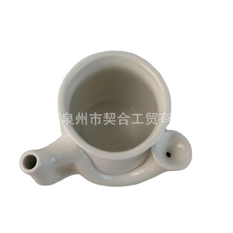 Taza de fumar cerámica personalizada pipa tabaco taza logo patrón hookah café multifuncional agua personalización