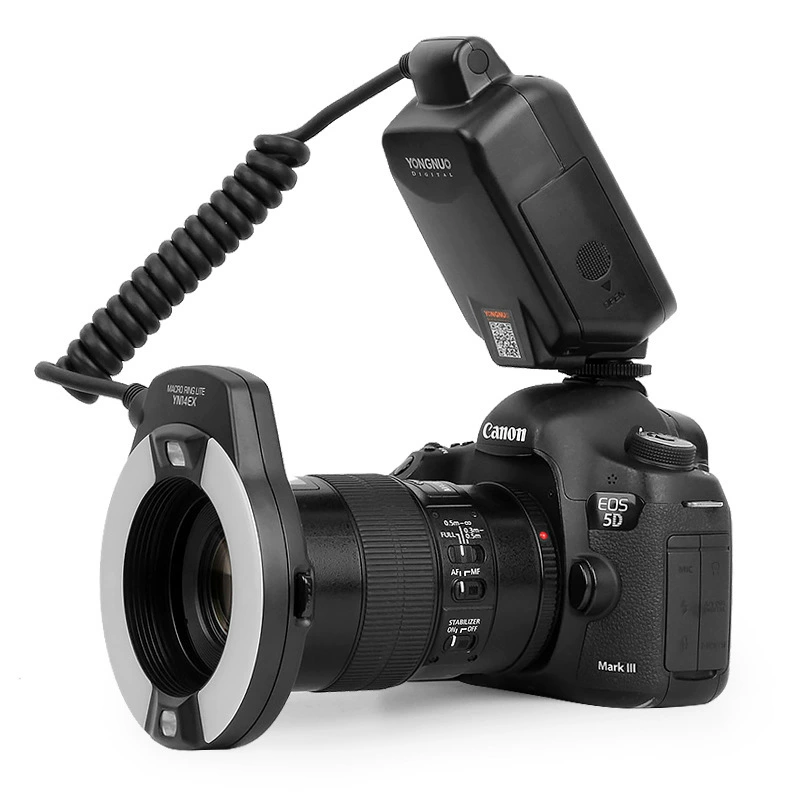 YONGNUO YN14EX для Canon камер TTL макро вспышка свет