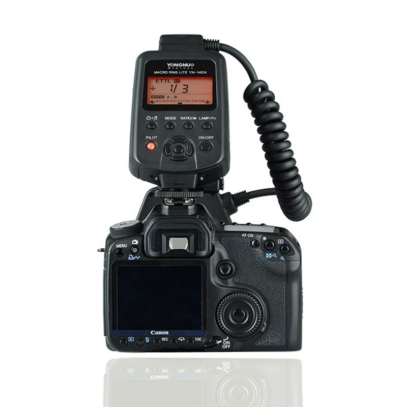 YONGNUO YN14EX для Canon камер TTL макро вспышка свет