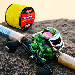 Relaxy Fishing Tackle 4-Strand 500 Meter Power Mahle Fishing Line 6 Color PE Line 0.4#-10# Braided Main Line with Color-coded Axis Packaging