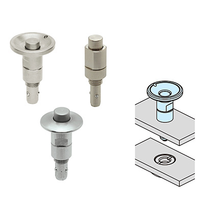 批发IMAO进口按钮型锁紧器 QCBU1012-16    QCBU1012-16-SUS