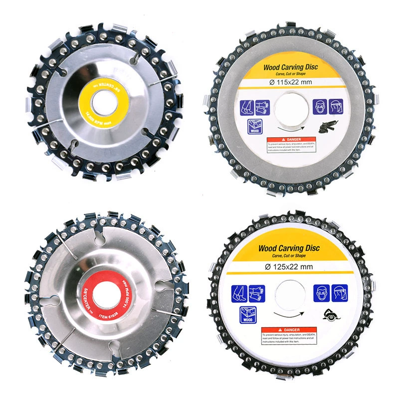 Деревообрабатывающее полотно для цепной пилы, трансграничное 4-дюймовое Угловое шлифовальное устройство, 4,5-дюймовое полотно для циркулярной пилы для прорезания дерева, 5-дюймовое лезвие для резки деревообработки