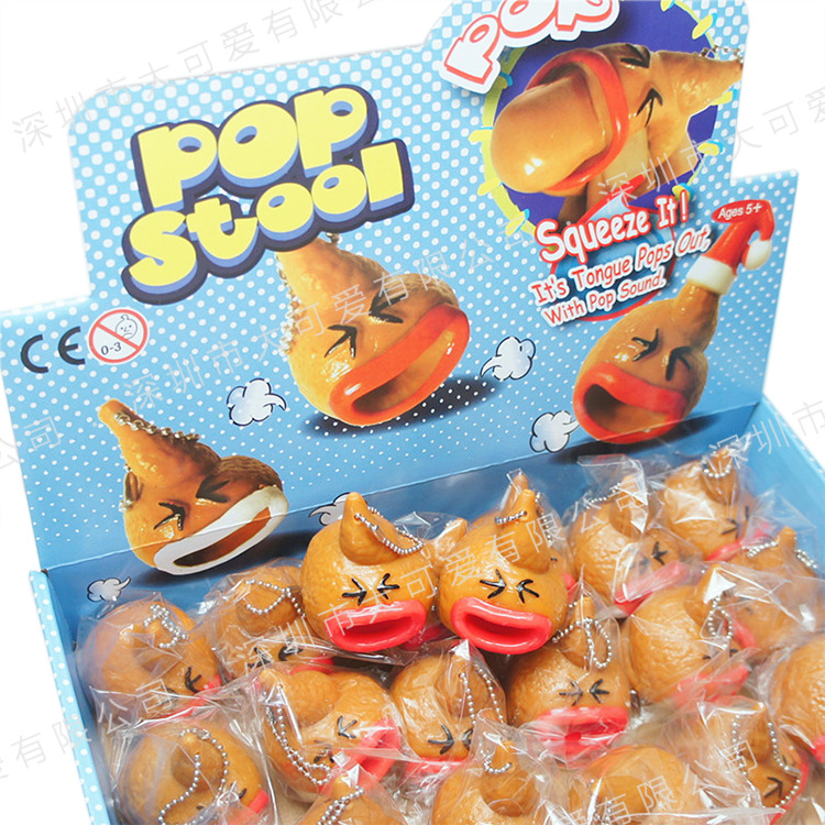 Lengua escupir taburete creativo colgante lengua escupir cabeza taburete colgante divertido pequeño pastel