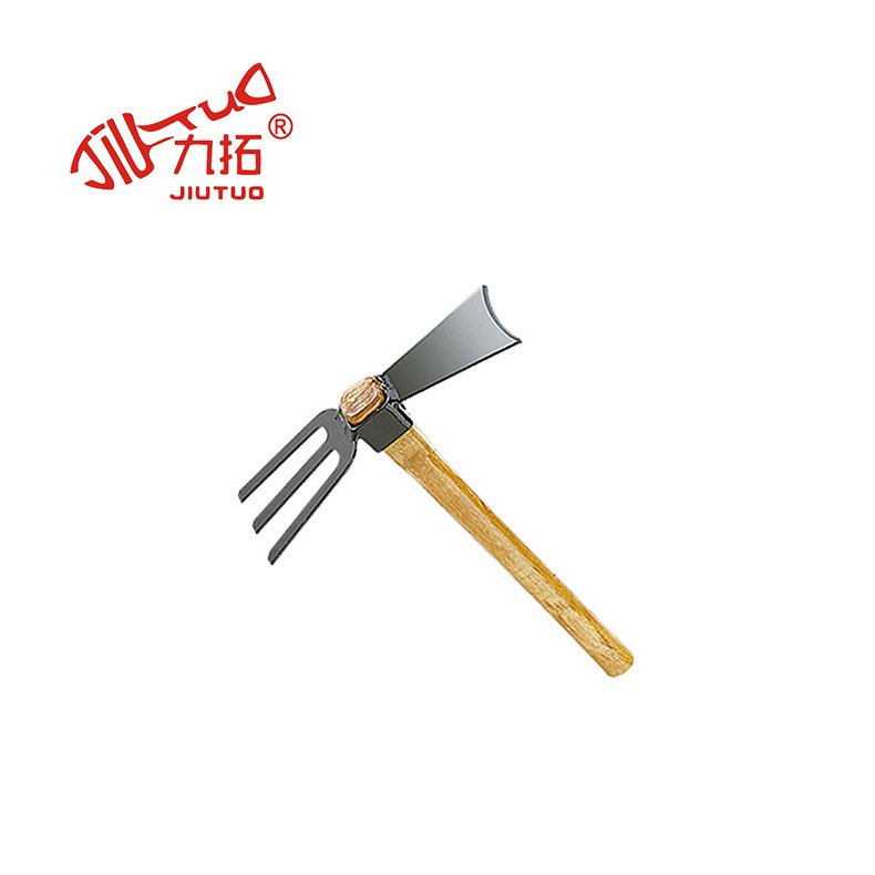 园艺工具锄草小锄头全钢种花种菜家用小花锄多功能户外挖土洋镐锄