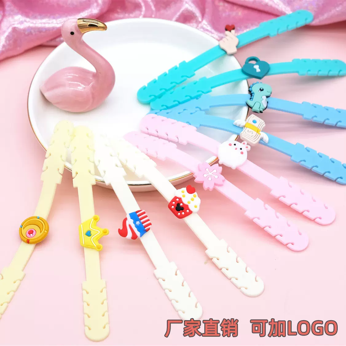 儿童口罩挂钩卡通口罩延长带扣学生可调节护耳朵防勒伴侣可加LOGO