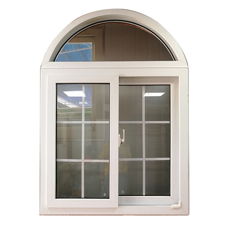 Foshan Plastic Steel Pull-Up Window Balcony Window Sealing Glass Casement Window Plastic Steel Plate Room Glass Upvc Casement Window