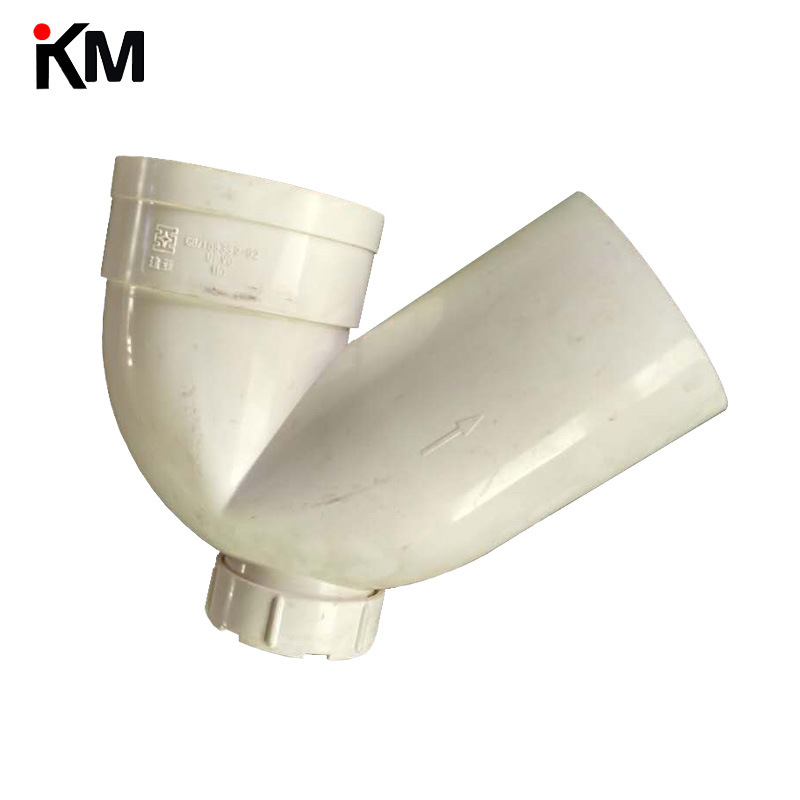 PVC两通变径塑料管件注塑模具    管件接头模具检查井模具注塑服