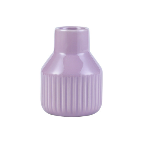 New Art Nordic Minimalist Ceramic Vase Creative Small Dry Flower Arrangement Vase Home Living Room Mini Vase Decor
