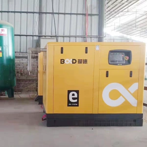 Baode Factory Screw Air Compressor 37Kw Industrial Silent Air Pump Permanent Magnet Variable Frequency Air Compressor Energy-Saving High Pressure