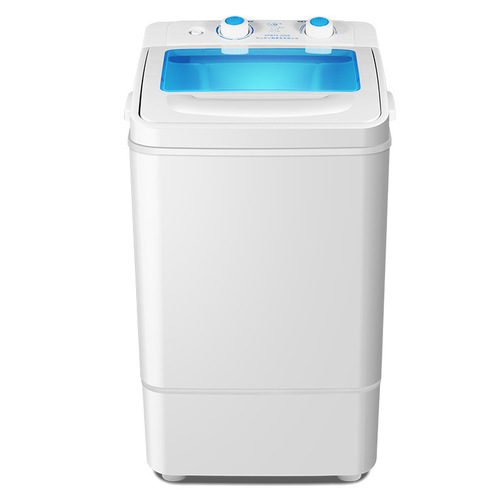7.5KG Large Capacity Single-Bin Top Load Semi-Automatic Mini Washing Machine with Drain Basket, Factory Wholesale