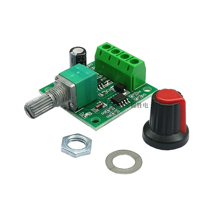 PWM直流电机调速器1.8V 3V 5V 6V 12V 2A调速开关 开关功能1803BK