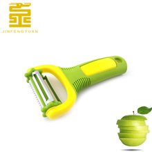 厂家直销多功能三合一削皮刀 瓜果削皮器旋转去皮器 厨房小工具