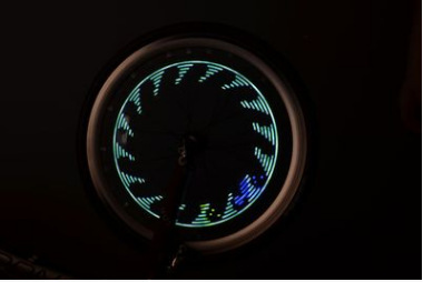 Cross-border bicycle light cycling equipment mountain bike LED hot wheels spoke wheel light bicycle wire light