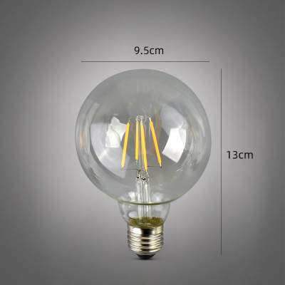 Edison bombilla E27 lámpara de filamento transparente creativa st64 retro imitación tungsteno transfronterizo Amazon bombilla led