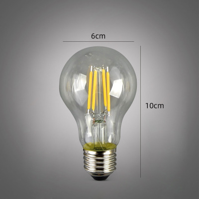Edison bombilla E27 lámpara de filamento transparente creativa st64 retro imitación tungsteno transfronterizo Amazon bombilla led