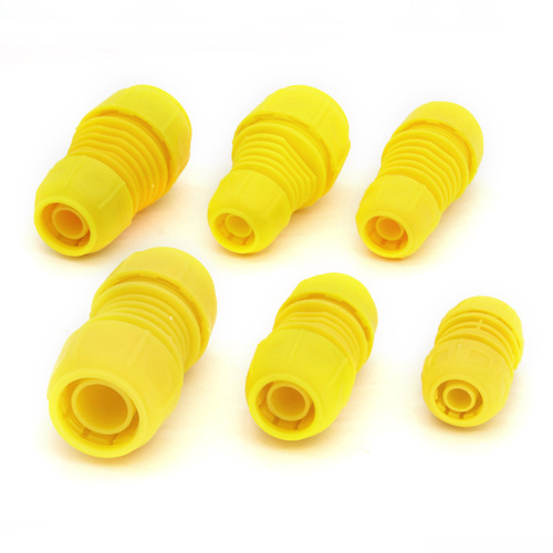 Quick connector beef tendon snakeskin hose extension union water pipe plastic quick connector 4 minutes to 6 minutes 1 inch