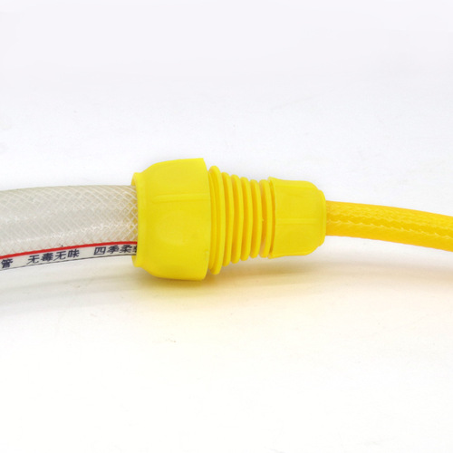 Quick connector beef tendon snakeskin hose extension union water pipe plastic quick connector 4 minutes to 6 minutes 1 inch