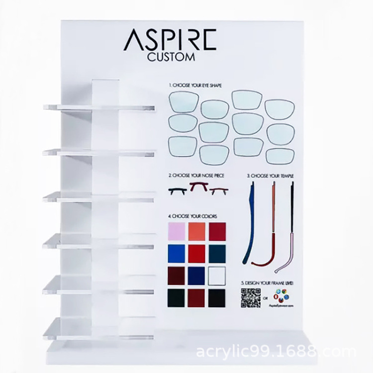 Store Glasses Storage Rack Simple and Simple Glasses Rack Display Rack Display Rack Creative Acrylic Storage Box