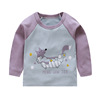 Children's underwear, cotton top, long-sleeve, shirt, T-shirt, clothing, long sleeve, children's clothing, wholesale