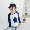 Children's cotton T-shirt, long-sleeve, shirt, jacket, autumn, long sleeve, wholesale, Korean style