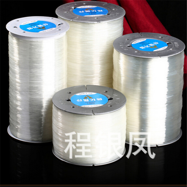 水晶线弹力线 tpu水晶线弹力线 1000米一卷 高弹力水晶线厂家