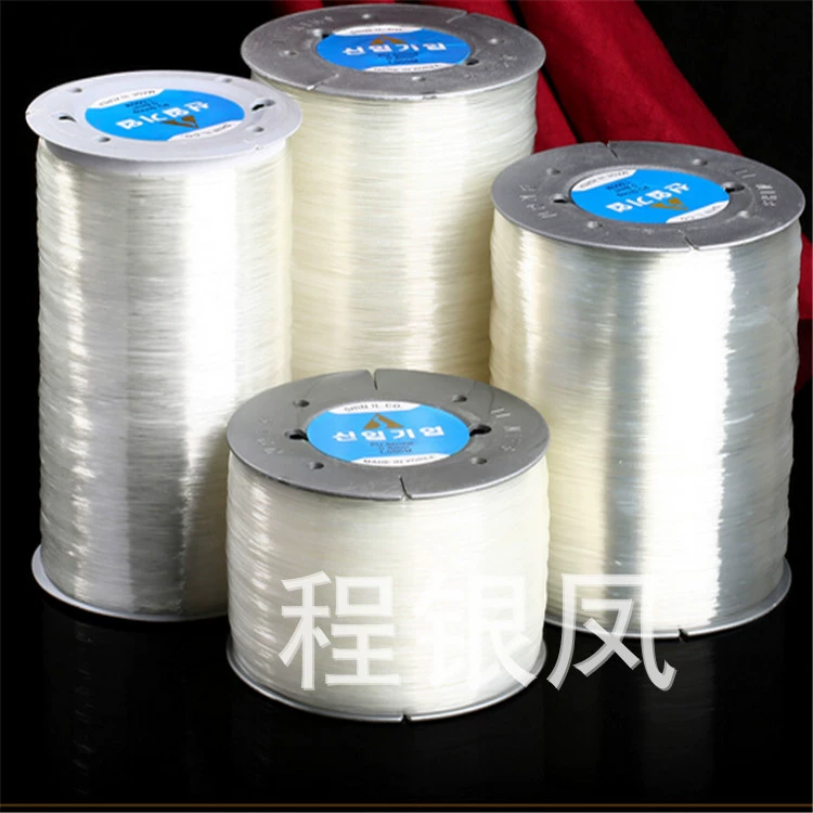 Кристалл линия упругой линии ТПУ Кристалл линия упругой линии 1000 метров рулон высокой упругой КРИСТАЛЛ линии производителей