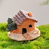 Fence, house, decorations, accessory, resin, jewelry, villa, micro landscape