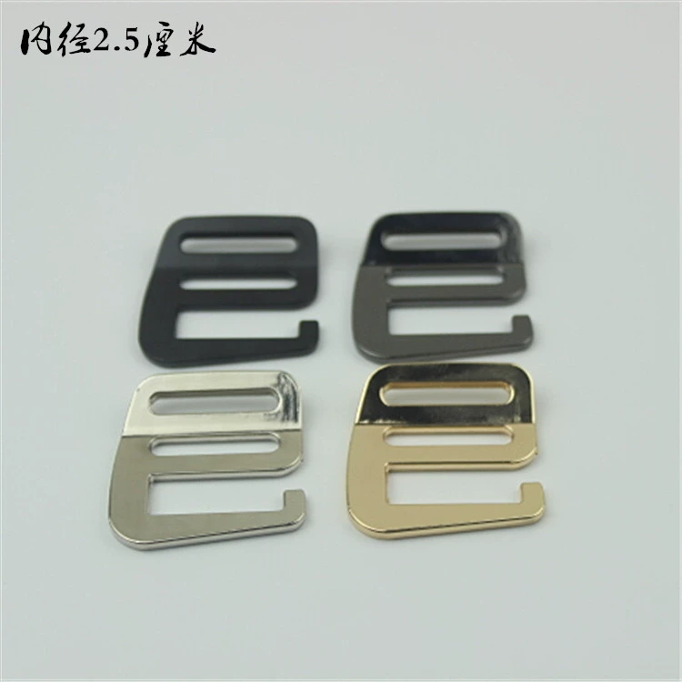 Аксессуары для багажа цинковый сплав пряжка с 6 словами пряжка с 9 Словами пряжка с крючком пряжка ремня Регулировочная Пряжка один дюйм 2,5