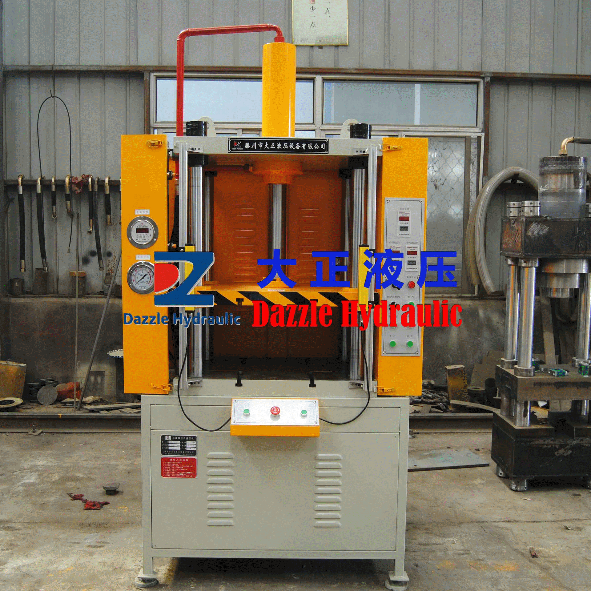 大正 快速四柱液压冲边机 切边机