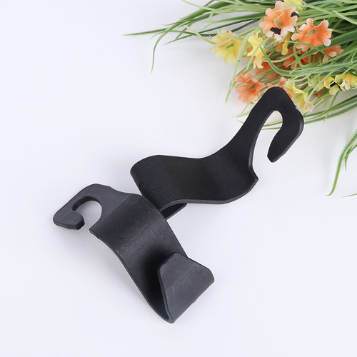 Car Accessories: Hidden Seat-Back Hooks for Securing Items Inside the Vehicle, Small Headrest and Seat-Back Hooks for Onboard Use
