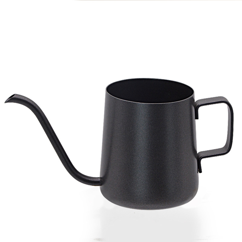 Hervidor de café portátil de acero inoxidable 304 con boquilla fina, para preparación manual, ideal para café en bolsas de colores, oferta de liquidación.
