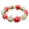 Cloth, fashionable headband for bride, hair accessory suitable for photo sessions, European style, flowered