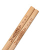 Factory Nanzhu Chopsticks Carving Carbon Cymbicidal Chopsticks Set Hotel Home