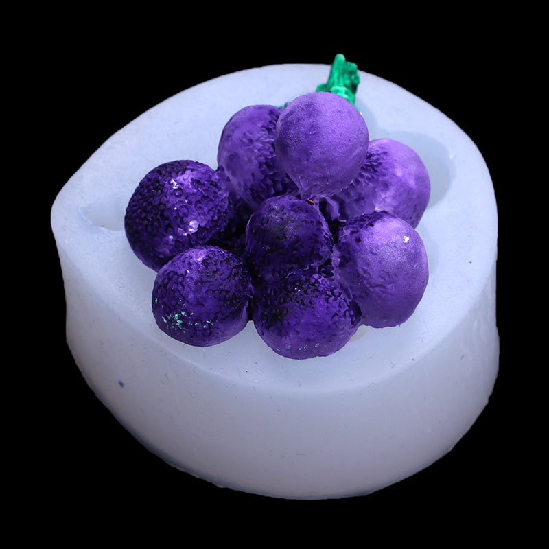 Color globo pastel de chocolate decoración del molde aromaterapia yeso salida aire coche clip incienso material piedra