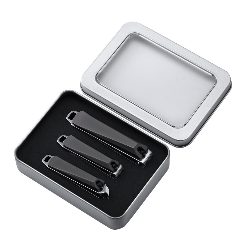 Fabricante en stock de acero inoxidable cortaúñas traje solo cortaúñas