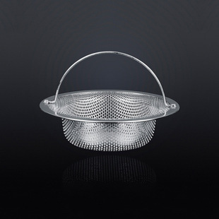 Kitchen sink filter 304 stainless steel toilet sewer portable floor drain filter vegetable basin mesh drain