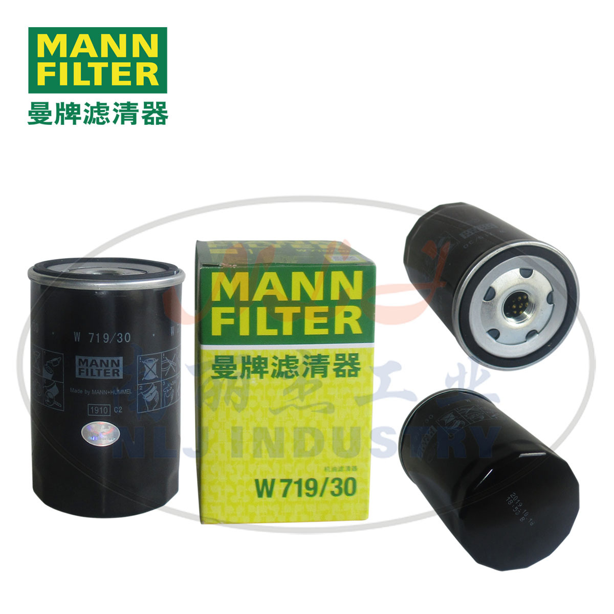 MANN-FILTER(曼牌滤清器)油滤W719/30