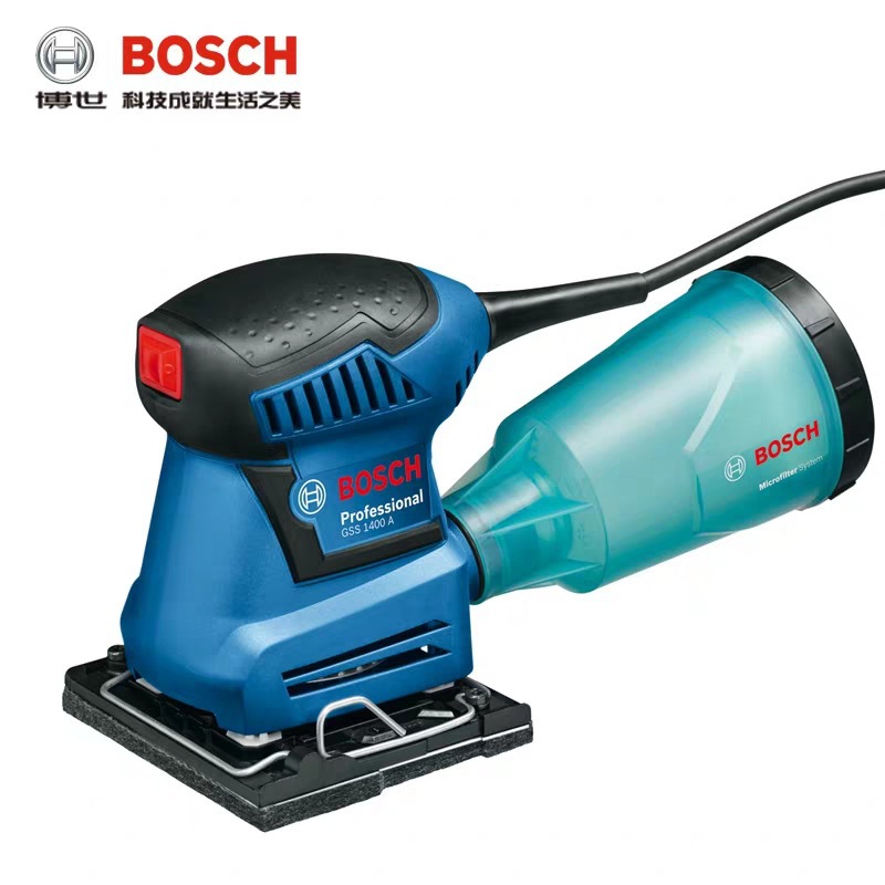 博世砂纸机GSS1400/GSS1400A/GSS2300带集成盒平板砂光机砂磨