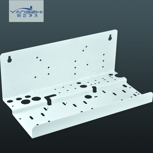 Water purifier filter bottle universal 20-inch three-stage iron plate paint 10-inch single-stage hanging plate double-stage RO machine hanging plate filter shell