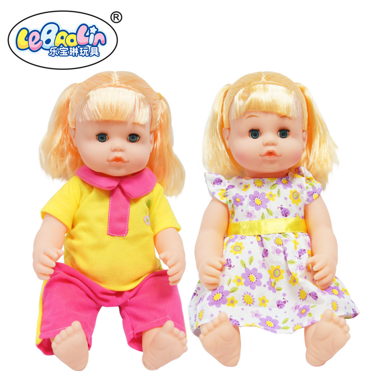 Venta directa de fábrica, juguetes de juegos para niños, agua potable, pis, juego de muñecas para niñas con biberón de ropa