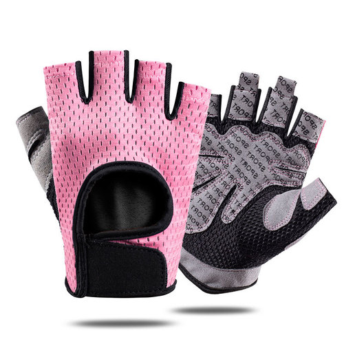 Cycling gloves for men and women 0107 half-finger non-slip shock-absorbing breathable equipment gym bicycle outdoor sports gloves