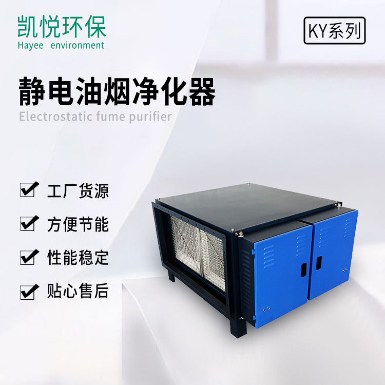 烧烤车餐饮静电油烟净化器 ，酒店餐饮业油烟净化设备，无烟烧烤