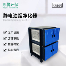静电油烟净化器 工业油烟净化装置 工厂油烟废气收集净化装置
