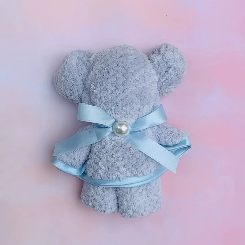 Coral velvet creative towel, gift box, accessories, with little bears, creative gift