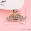 Factory direct sales creative model DIY jewelry accessories bee butterfly alloy accessories Animal mobile phone shell paste diamond wholesale