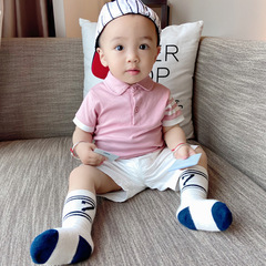 Children's 3-Striped Collar Shirt